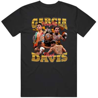 Ryan Garcia Vs Tank Davis Fight Night Boxing Fan T Shirt | eBay