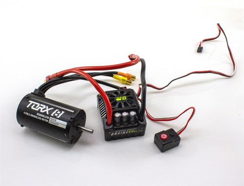 Combo de motor sin escobillas Kyosho Speed House BRAINZ 8 SiX 150A ESC TORX 8 BLS 2000 kV - Imagen 2 de 3