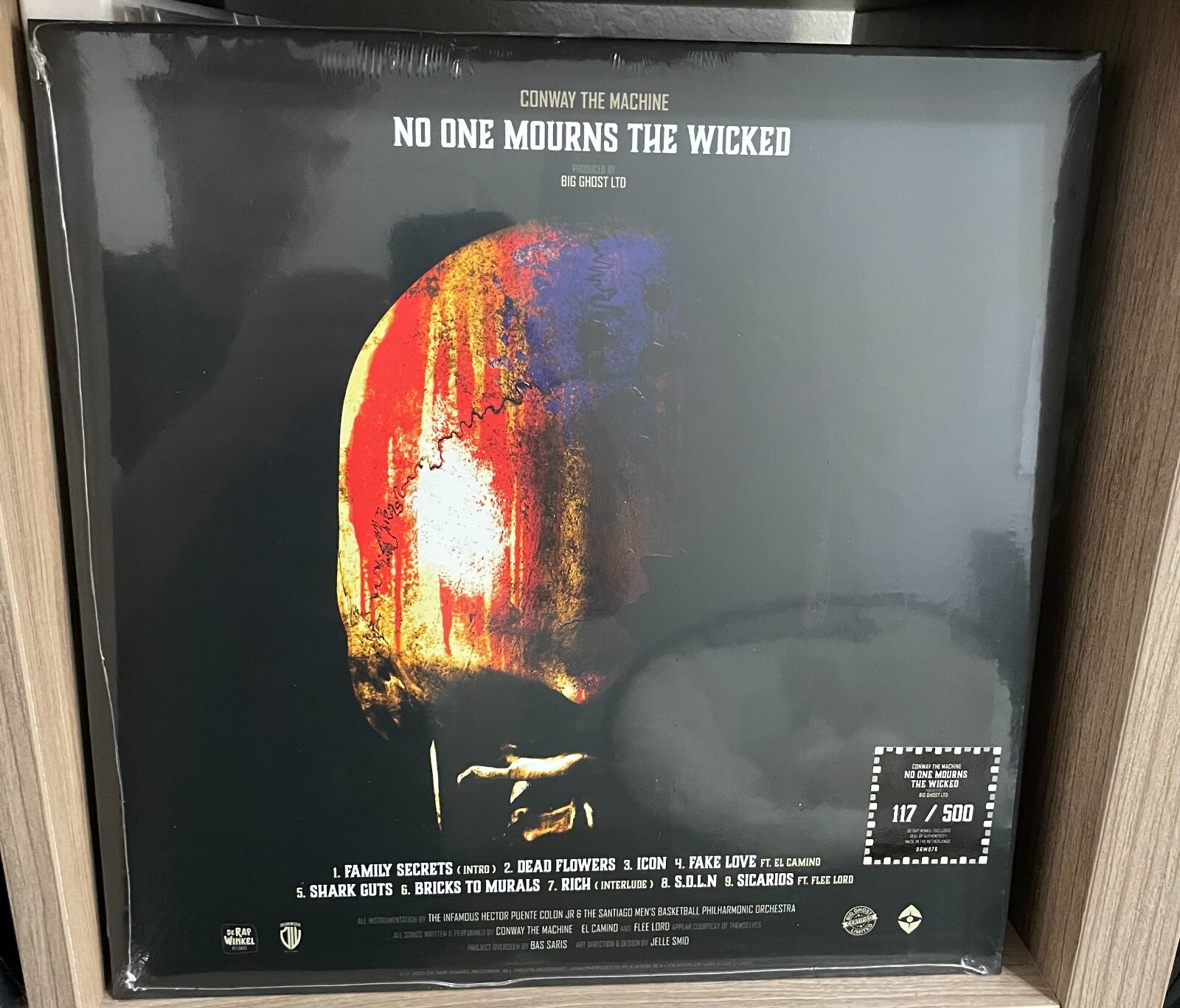 直営店で購入した正規品 Conway The Machine Big Ghost Ltd レコード