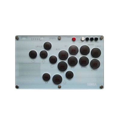 Wireless Hitbox Mini Game Keyboard Wireless 2.4G RGB Backlight for PS4 Version