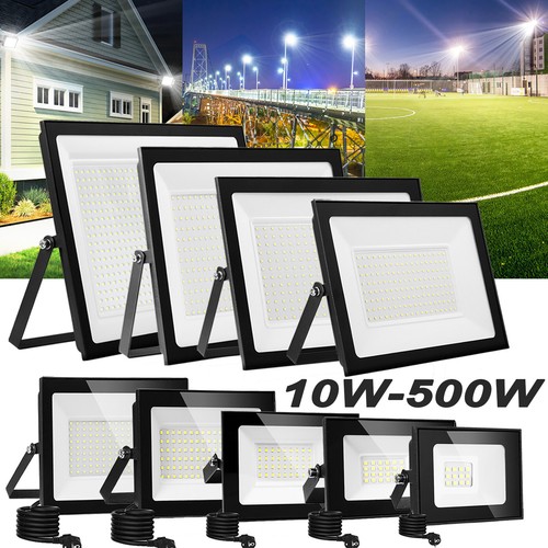 Projecteur LED Extérieur IP66 10W à 500W - Température Froide Ou Chaude - Aluminium