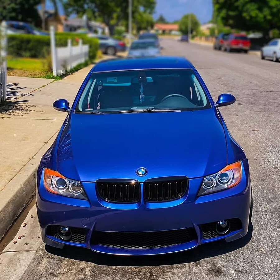 BMW E90 3 Series sedan 325 328 330 335 M3 Style Front bumper | eBay