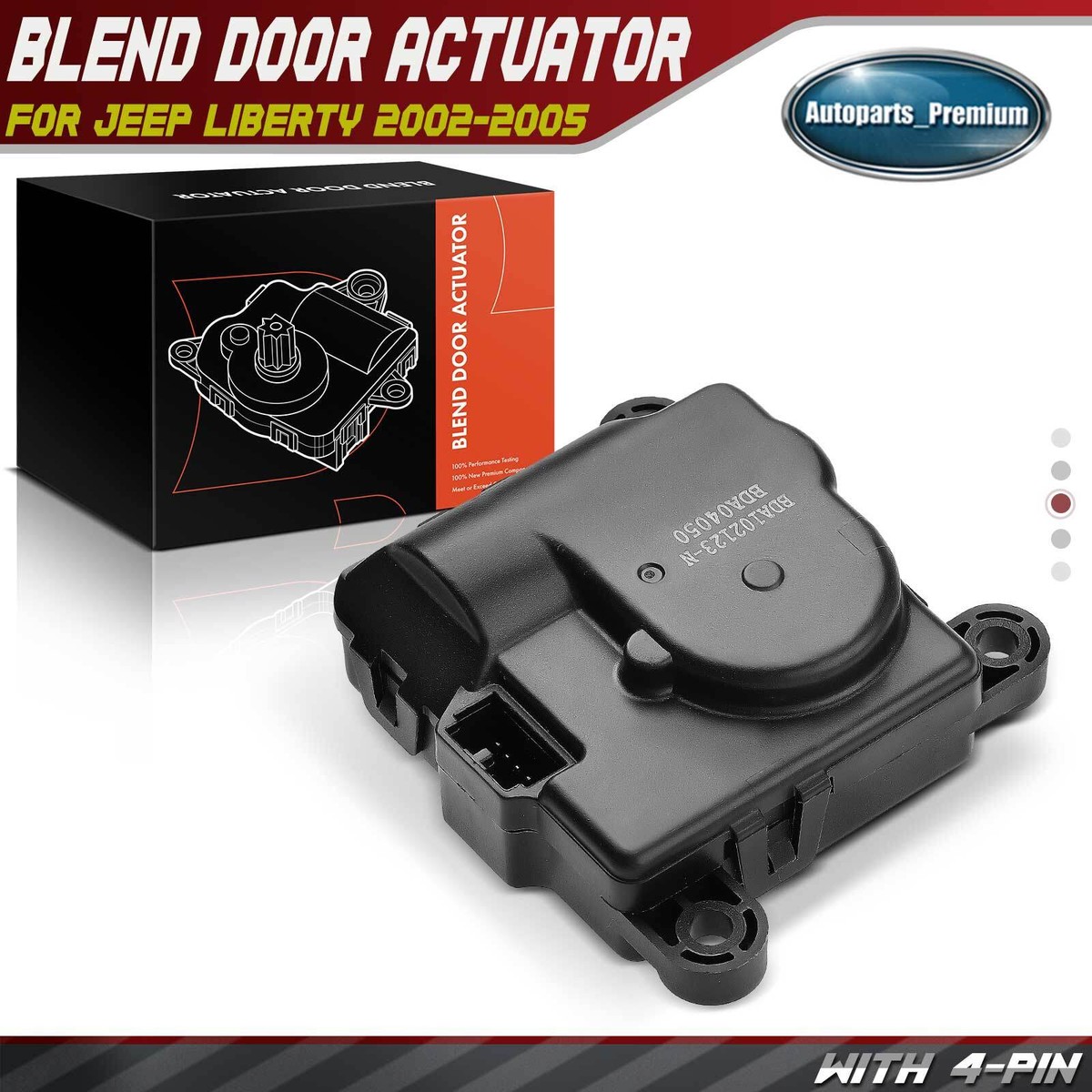 Heater Blend Air Door Actuator for Jeep Liberty 2002 2003-2005
