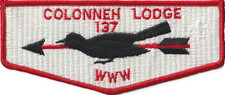 Colonneh Lodge 137 Sam Houston Area Council TX Flap Red Bdr (AR5064)