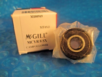 McGill MCYR8 SX, MCYR8 SX, MCYR 8 SX, 8mm Metric Cam Yoke Roller