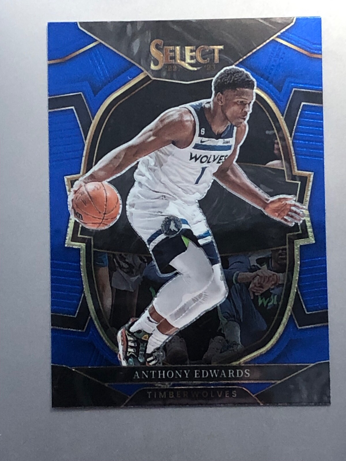 Anthony Edwards Blue Prizm #46