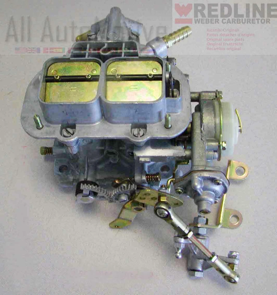 Kit de carburador Jeep CJ7 Wrangler Cherokee con transmisión manual WEBER Peformance 38/38 Foto 2 de 4