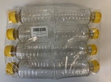 16 Pack 16Oz Clear Plastic Honey Bottles,Squeeze Honey Bottle Container Holder