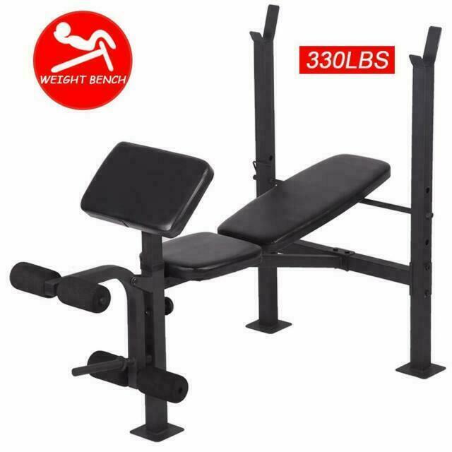 FDW WB2950 Adjustable Weight Lifting Workout Bench - Black for sale ...