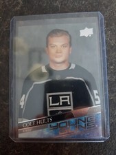 2020-21 Upper Deck Extended Series Young Guns Cole Hults YG RC Card# 724