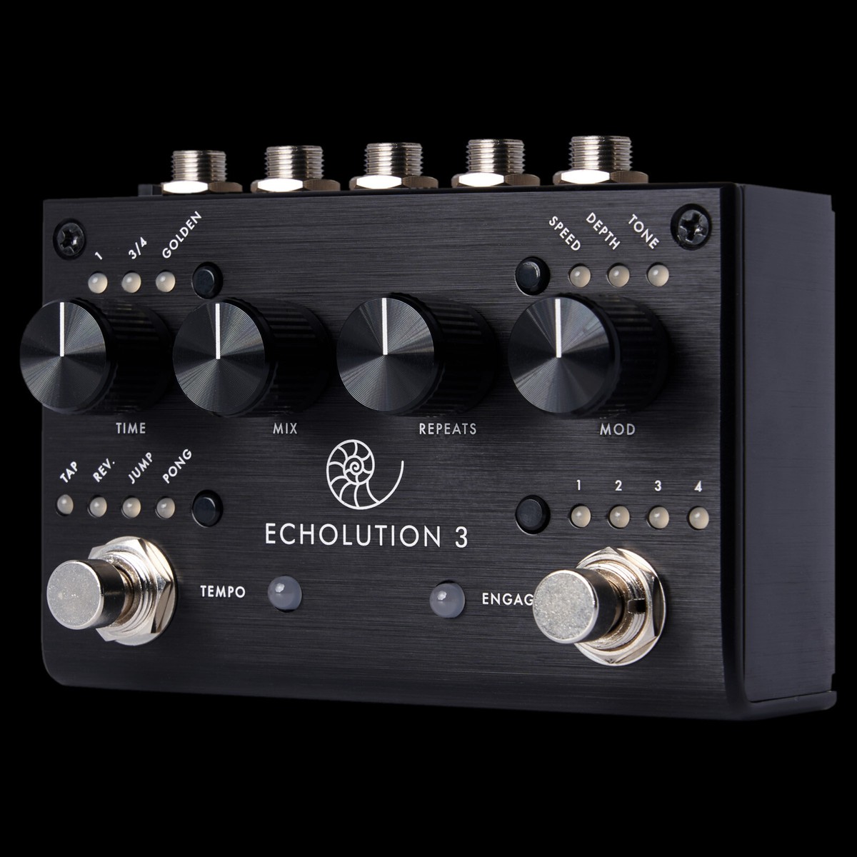 BRAND NEW PIGTRONIX ECHOLUTION 3 DELAY GUITAR EFFECT PEDAL WITH