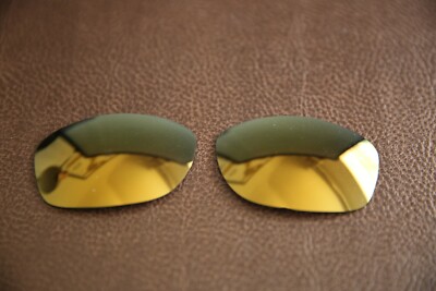 PolarLens POLARIZED 24k Gold Replacement Lens for-Oakley Pit Bull Sunglasses