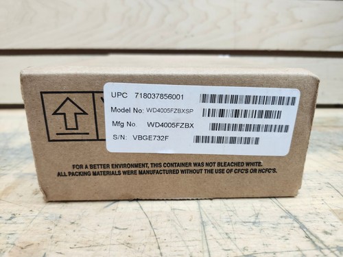 Western Digital WD Black HDD WD4005FZBX 4TB -Cache 6Gb - OPEN BOX, NEW! - Bild 3 von 3