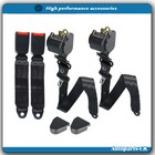 For Jeep CJ YJ Wrangler 1982-1995 2Pcs Universal 3 Point Retractable Seat Belts