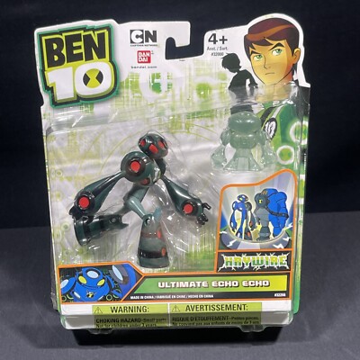 【未開封】BEN10 フィギュア　ECHO ECHO BEN 10 TEN ALIEN FORCE - ECHO ECHO DEFENDER ACTION FIGURE! 4 INCH