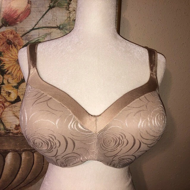 Sz 40DD Playtex 4823 Love My Curves Balconette Underwire Bra Nude - Image 3 of 4