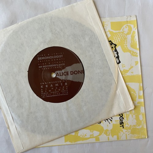 Alice Donut – "Demonologist / My Boyfriend's Back" - 45rpm Vinyl Record - Imagen 9 de 9