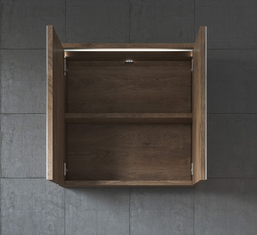 Badezimmer Spiegelschrank Toledo 60cm Lefkas – Stauraum Unterschrank Möbel zwei  - Bild 5 von 5