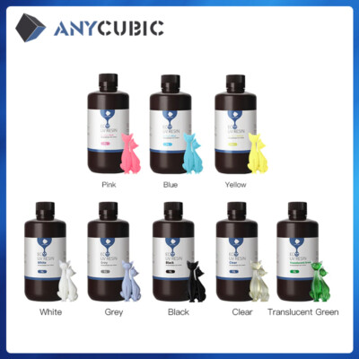 【Buy 5 Pay 3】ANYCUBIC Plant-based Resin 1kg Low Odor for LCD 3D Printer