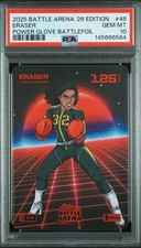 2026 Bo Jackson Battle Arena Power Glove Eraser Alysha Clark PG-48 PSA 10