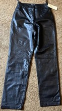 Mixit Vintage Black Leather Pants NEW Size 6