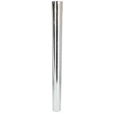 Exhaust Stack Pipe 4" x 48" Straight Chrome