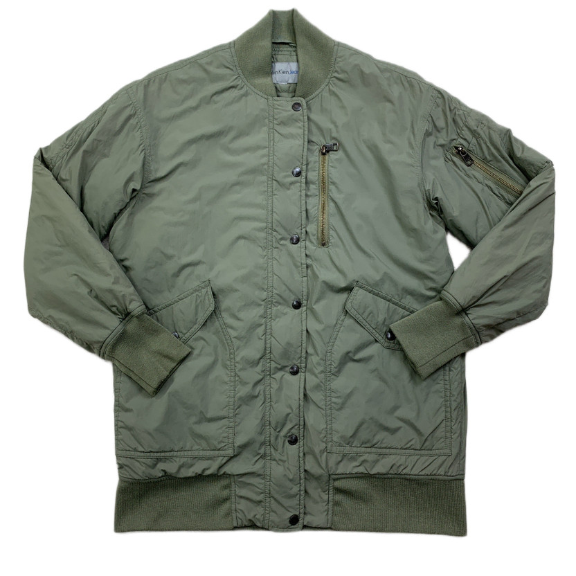 Calvin Klein Women's Quilted Bomber Jacket, XS thumbnail 2