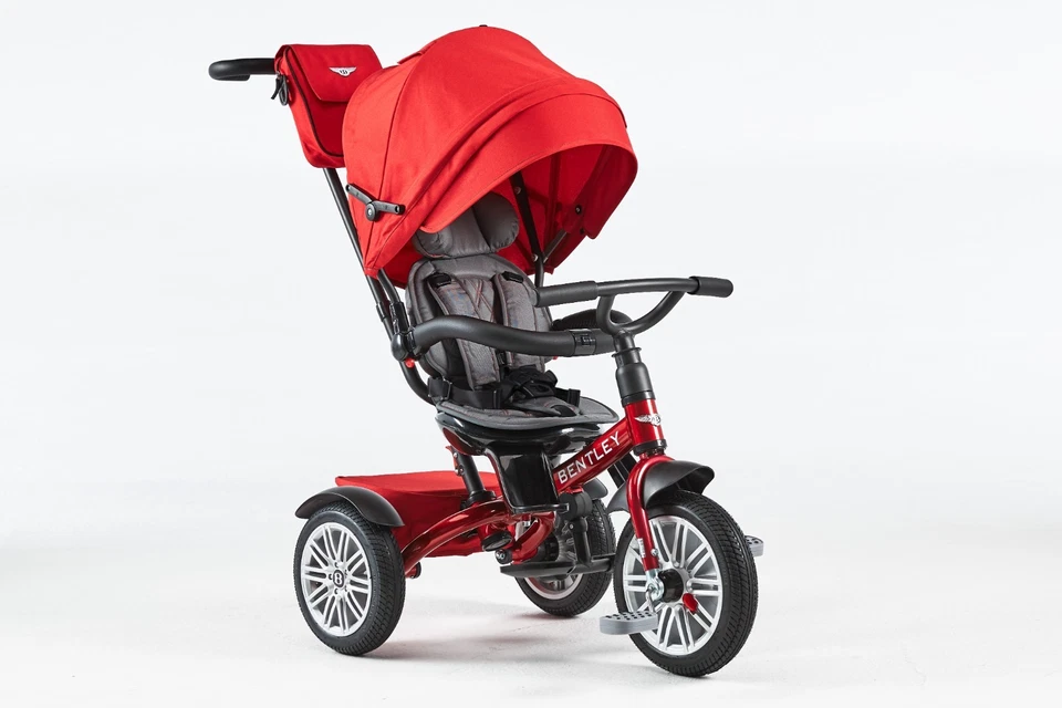 Original BENTLEY TRIKE dragon red Kinderwagen Stroller Pram Buggy Tricycle rot - Bild 4 von 4