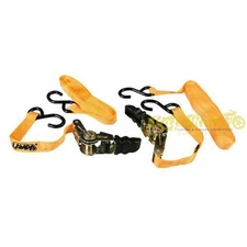 pro-Safe Set 2 Ribbons Tensioners With Ratchet Double Hook “S” - 500 CM