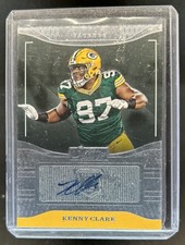 2016 Panini Donruss Signature Series Kenny Clark Rookie RC Auto #208 Packers