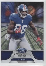 2011 Certified Platinum Blue 76/100 Hakeem Nicks #99 0t7