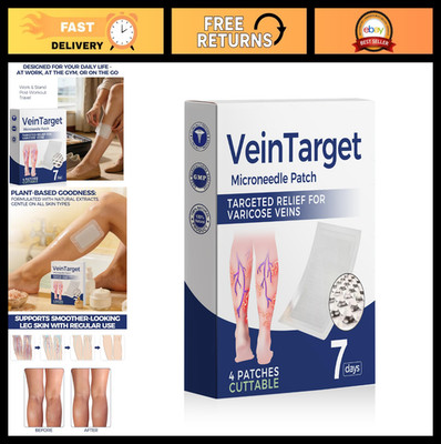 Microdart Vein Patches for Legs - Boost Circulation & Comfort, Varicose Care, 1