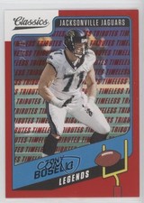 2021 Panini Classics Legends Timeless Tributes Red 28/75 Tony Boselli #121 18vn