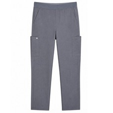 Figs Men's Axim Cargo Scrub Pants Graphite Size M Healthcare Hospital Nursing