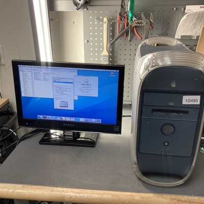 Apple M5183 PowerPC G4 500MHz 1GB RAM 120GB HDD ATI Rage 128 Pro 10.4
