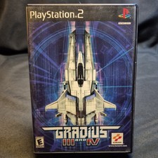 Gradius III And IV PlayStation 2 PS2 2000 CIB Complete Video Game