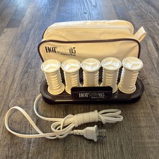 Hot Setter Travel 05 Helen Of Troy 1305 VTG Travel Size Hair Rollers Bag