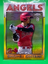 Shohei Ohtani 2021 Topps Chrome Orange Refractor Orange Refractor MLB Angels