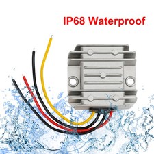 Waterproof DC 5-32V to 12V 3A Voltage Power Supply Converter Regulator.