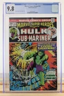 Marvel Super-Heroes #52 ~ Featuring: The Hulk & Sub-Mariner ~ CGC Grade 9.8 ~