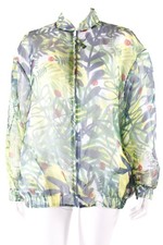 ZALANDO Blouson Damen Jacke Gr. DE 36 hellgrün-grün-weiß