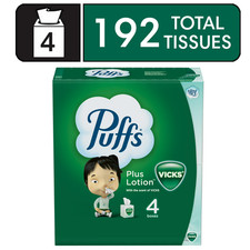Puffs Plus Lotion with Scent of Vicks Facial ...