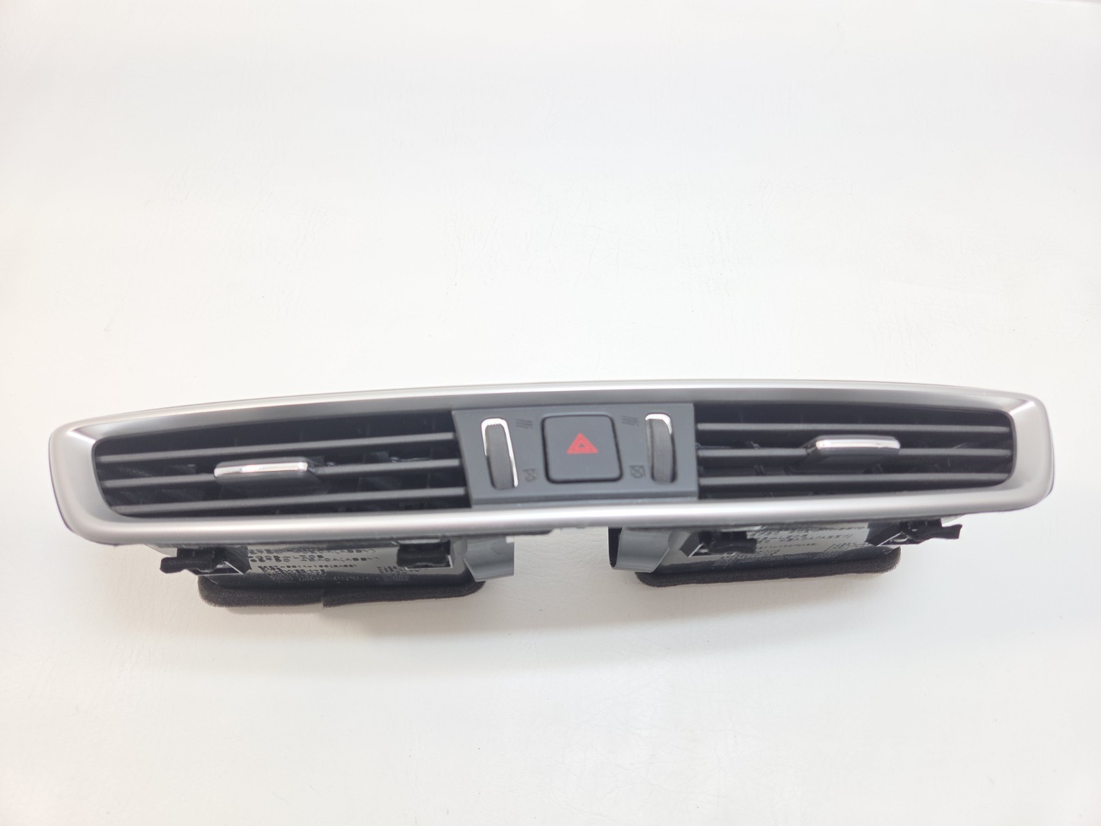 2014-2019 Nissan Rogue Center Dash Air Vent With Hazard Switch OEM Silver