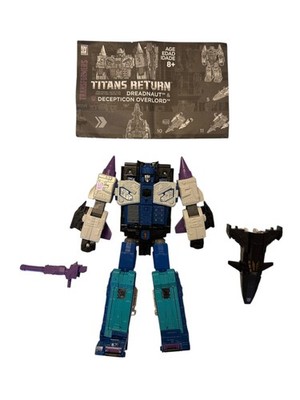 Transformers Overlord & Dreadnaut Complete Titans Return + Instructions