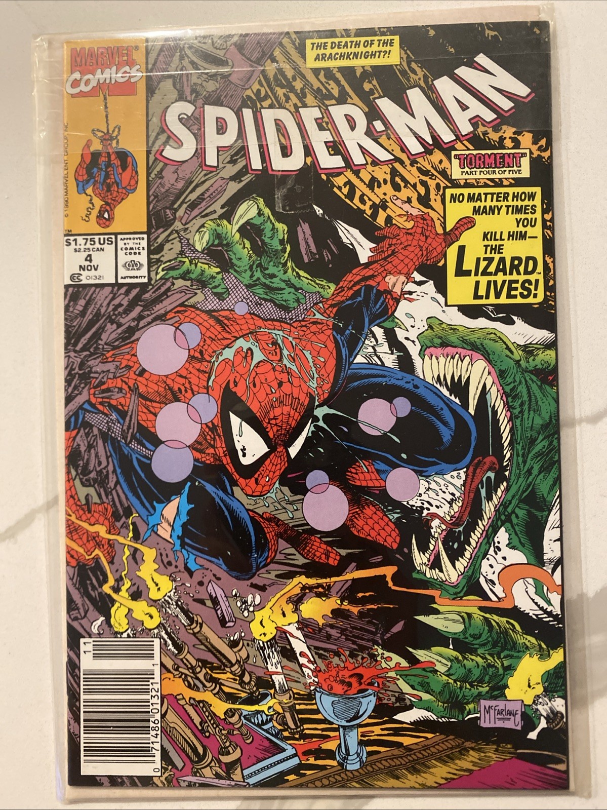 Spider-Man #4 (Marvel Comics November 1990)