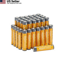 Amazon Basics AAA Long-Lasting Alkaline Batteries, 36 Count Pack of 1 