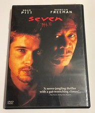 Seven (1995) – DVD – Brad Pitt, Morgan Freeman 