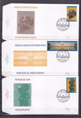 [LG79353] Belgium N°2727/2729FDC Art First Day Cover COB € 10,50 SUPERB