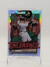 2021 DONRUSS GIANCARLO STANTON UNLEASHED RAPTURE PARALLEL # UNL6