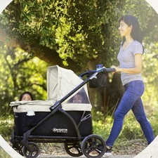 Baby Trend Navigator 2 in 1 Stroller Wagon Folding - Desert Tan WG03F54A NEW  